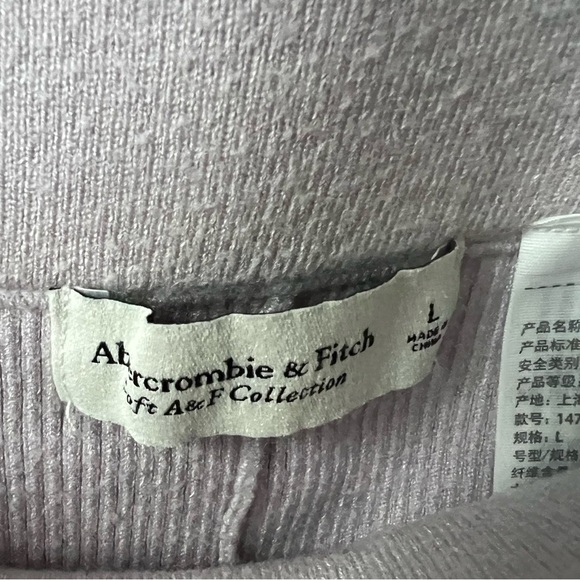 Abercrombie & Fitch Soft Collection Ribbed Pull-On Sweatpants Size Large - Picture 6 of 8
